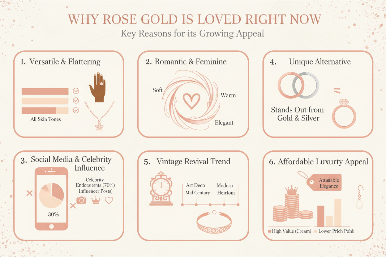 Why Rose Gold Jewelry Is So Popular Right Now